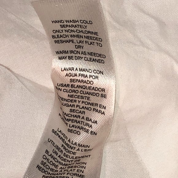 Sz 8 White House Black Market White Crochet Halter Shift Dress - Picture 17 of 17